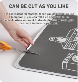 Gray Washing Machine Mat, With The Characteristics Of Shock Absorption, Noise Reduction, Anti-slip, Wear-resistant, Floor Protection, Etc