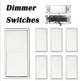 Plastic Dimming Light Buttons