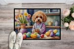 NEW Decorating Easter Cockapoo Doormat Front Door Mat Indoor Outdoor Rugs for Entryway, Non Slip Washable Low Pile, 18H X 27W