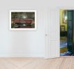 "Warm Summer's Eve" by Billy Jacobs, Ready to Hang Framed Print, White Frame
