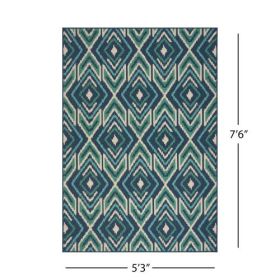 Rug (Color: Navy blue)
